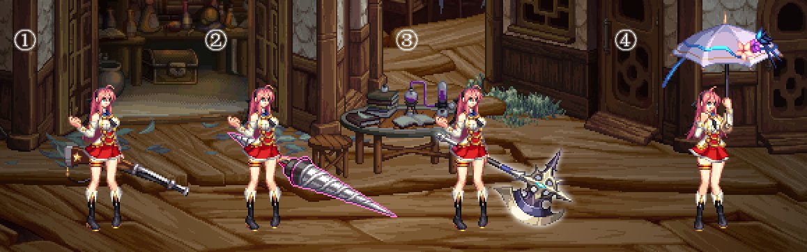 【暖暖：武器装扮】2025金秋版本优质武器装扮推荐（下）——暗夜/守护/魔枪/枪剑/弓箭3