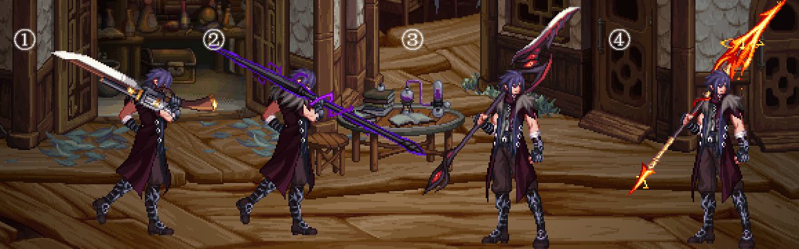 【暖暖：武器装扮】2025金秋版本优质武器装扮推荐（下）——暗夜/守护/魔枪/枪剑/弓箭4