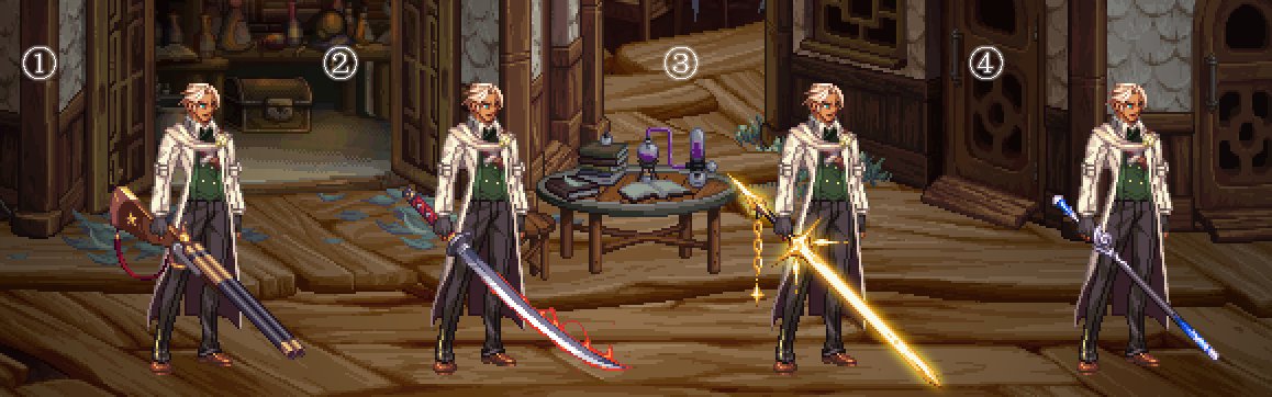 【暖暖：武器装扮】2025金秋版本优质武器装扮推荐（下）——暗夜/守护/魔枪/枪剑/弓箭5