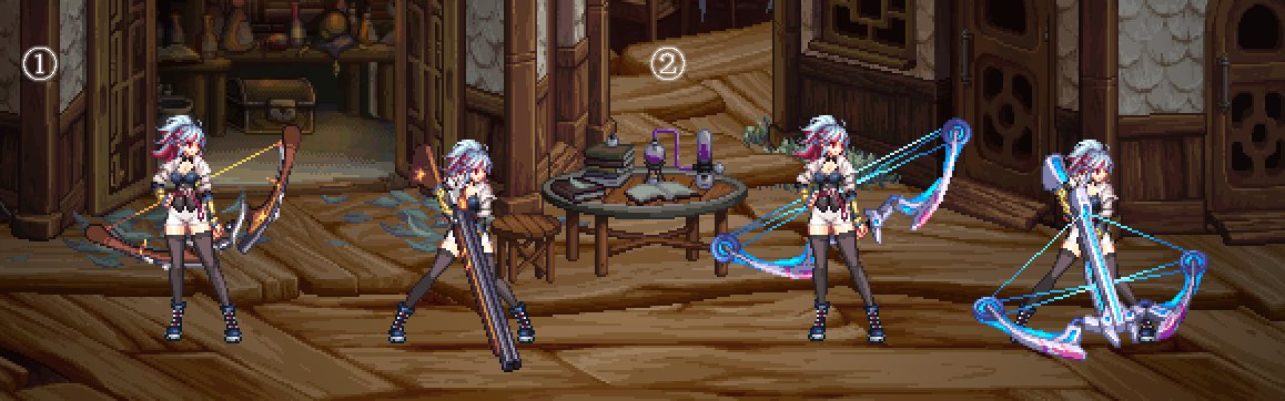 【暖暖：武器装扮】2025金秋版本优质武器装扮推荐（下）——暗夜/守护/魔枪/枪剑/弓箭6