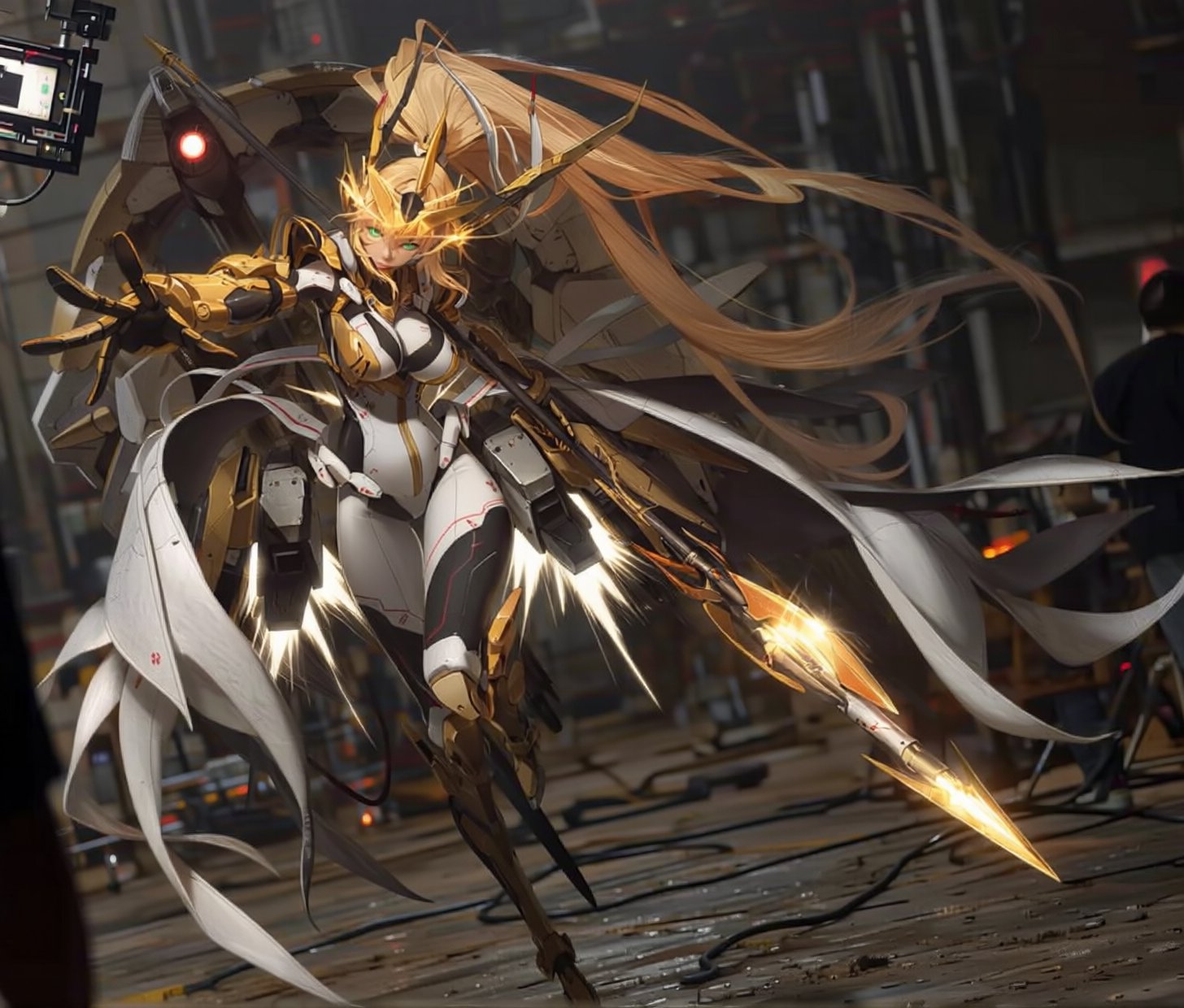 AI场照，重力之泉女NPC如果长这样的话你打几分2