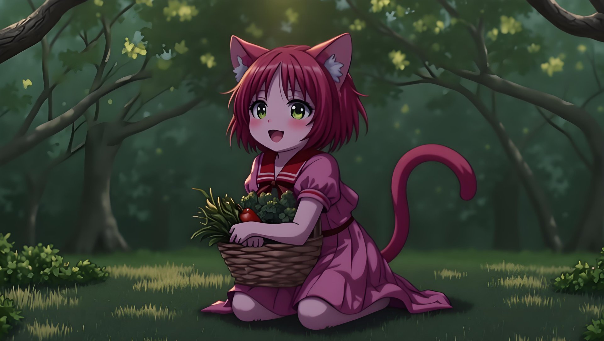 【AI实拍】小猫娘1