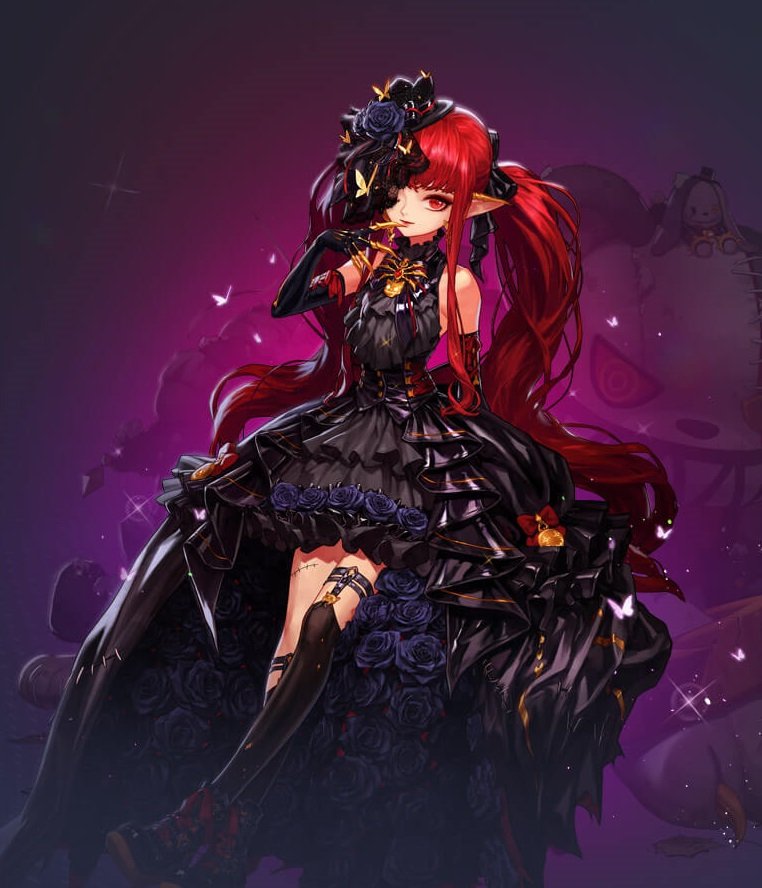 【AI 高清立绘】冥月女神1