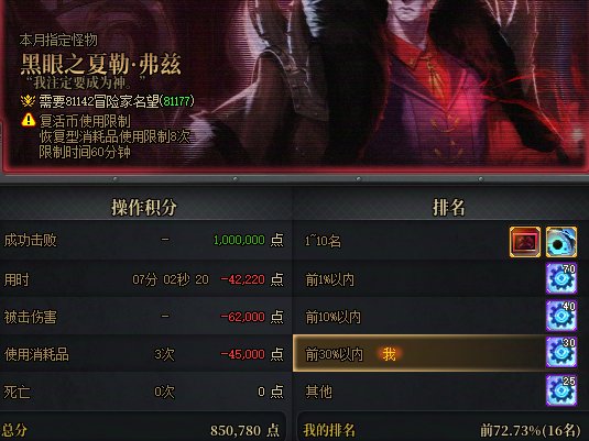 【查漏】本月挑战名望81142？每月更新内容一览15