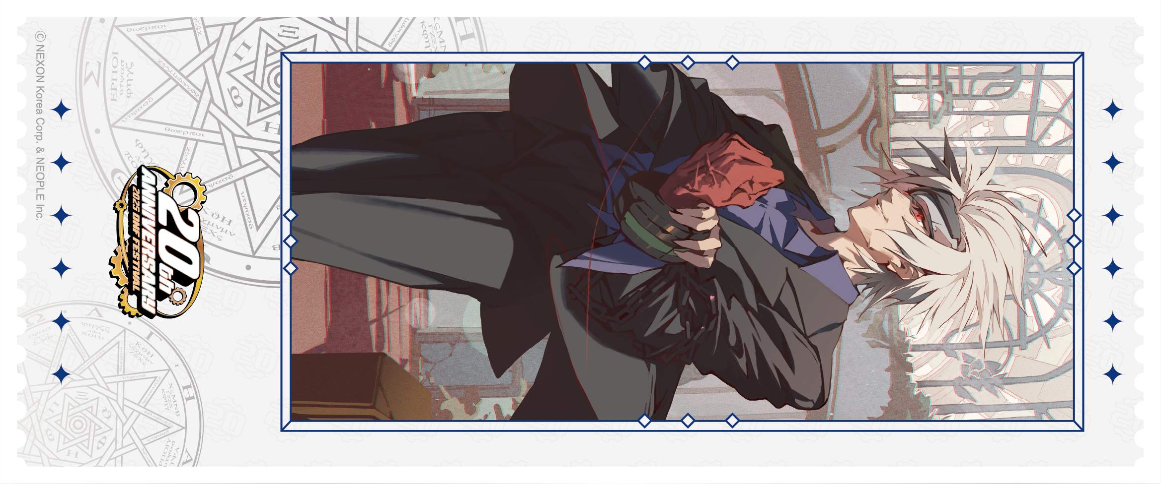 【韩服资讯】20周年线下嘉年华限定周边介绍，买立牌送全新兔女郎二觉动态立绘！10