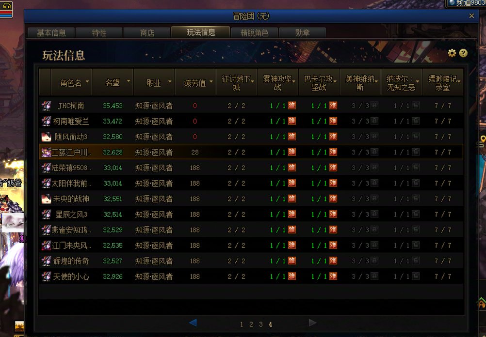 这种角色仓库算不算正常玩家，还是就一工作号4