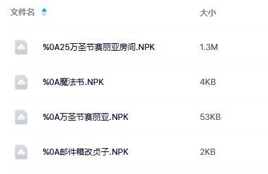 【补丁大赛】【11月征稿】万圣节改赛丽亚房间2