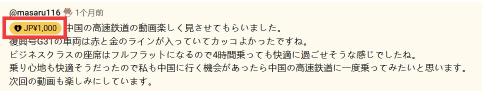 油管评论，这个【钱数】代表什么意思1