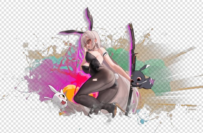 求韩服新刃影兔女郎npk文件做自用补丁用1