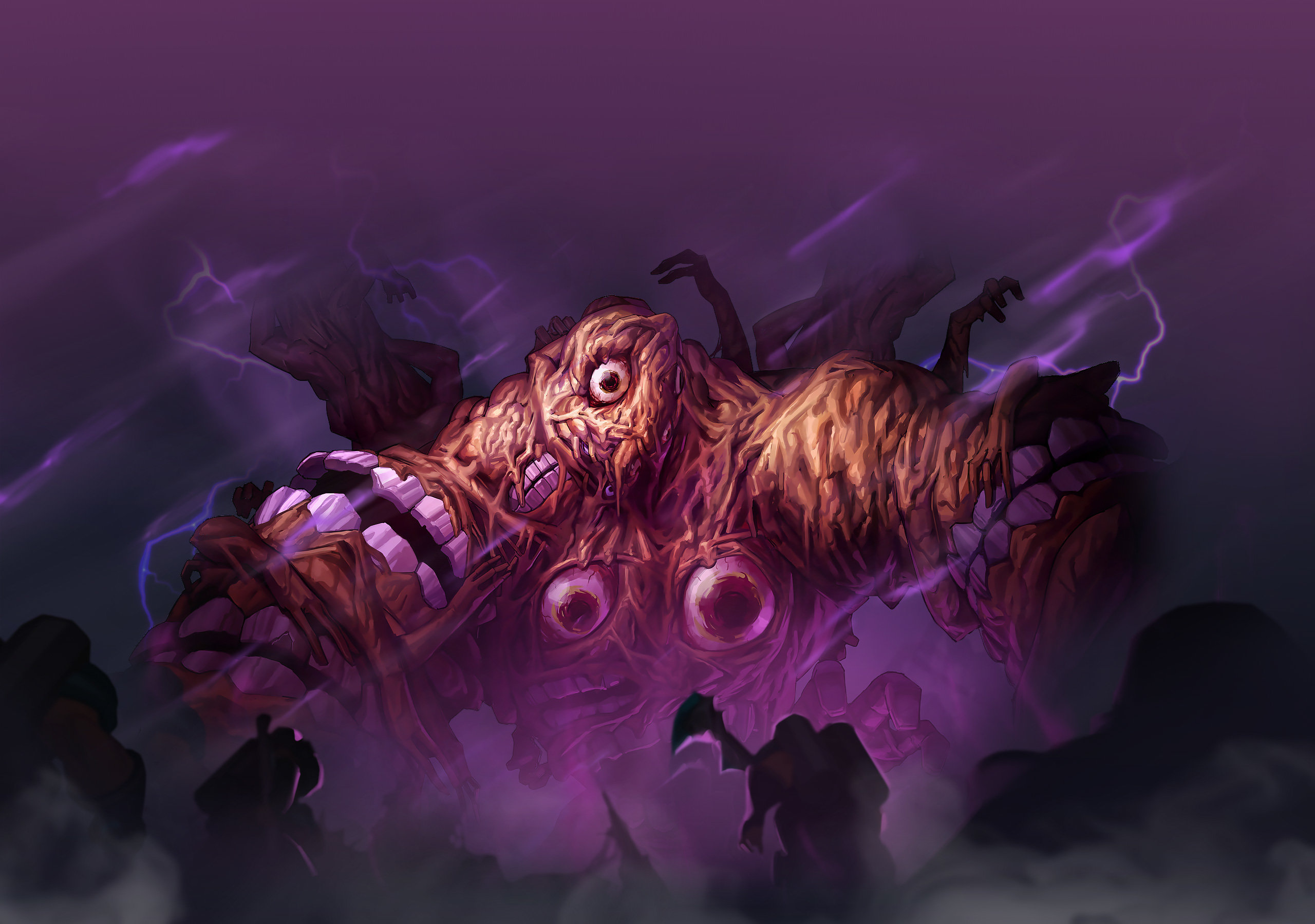 【游戏原画】狄瑞吉团本怪物原画6