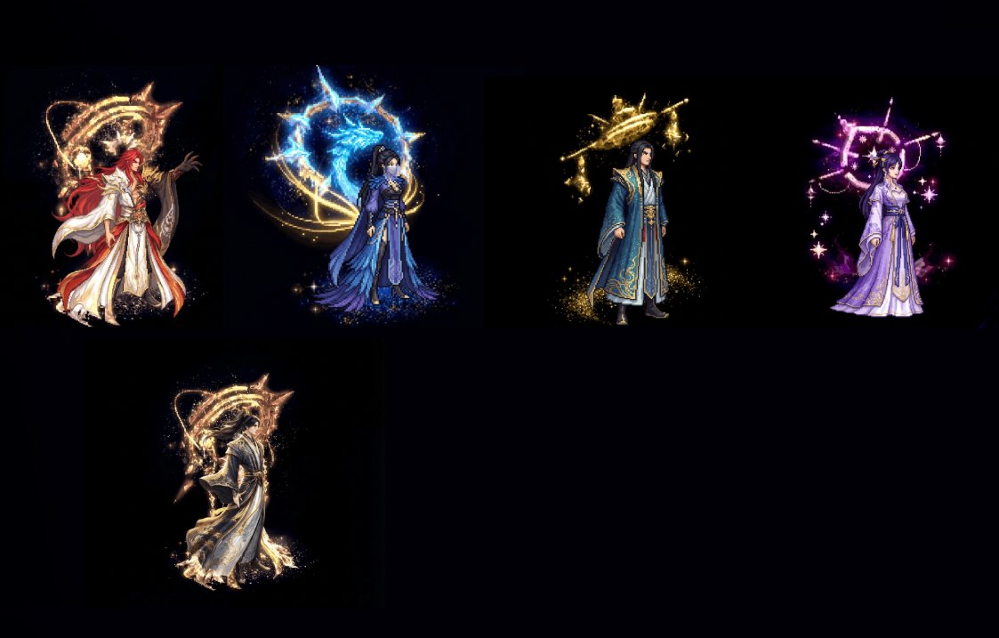 我改了一版本国漫至尊装扮（ai）2