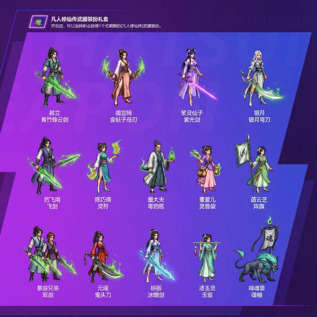 凡人、仙剑、漫威、lol、疑似联动泄露（AI）1