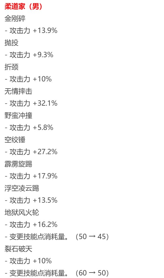 关于男柔道职业平衡2