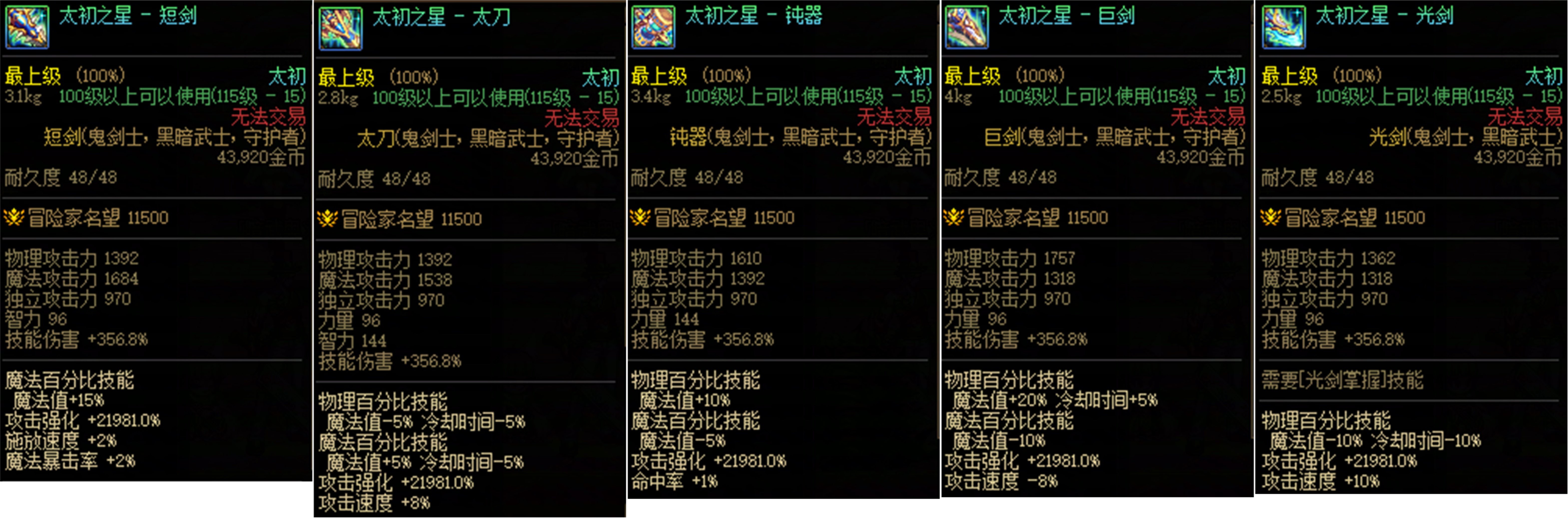 【攻略：冒险者的游戏】制式武器强度分析，巨龙自选礼盒轻松选——全职业制式选择一览4