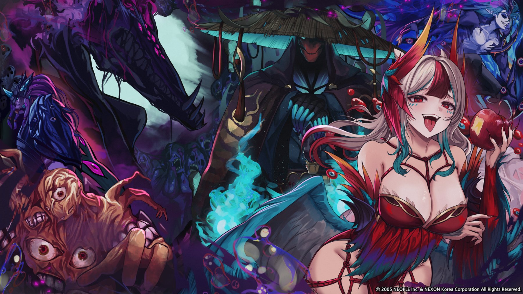 【外服：UCC同人】狄瑞吉与患妖五怪——韩服玩家的同人创作1