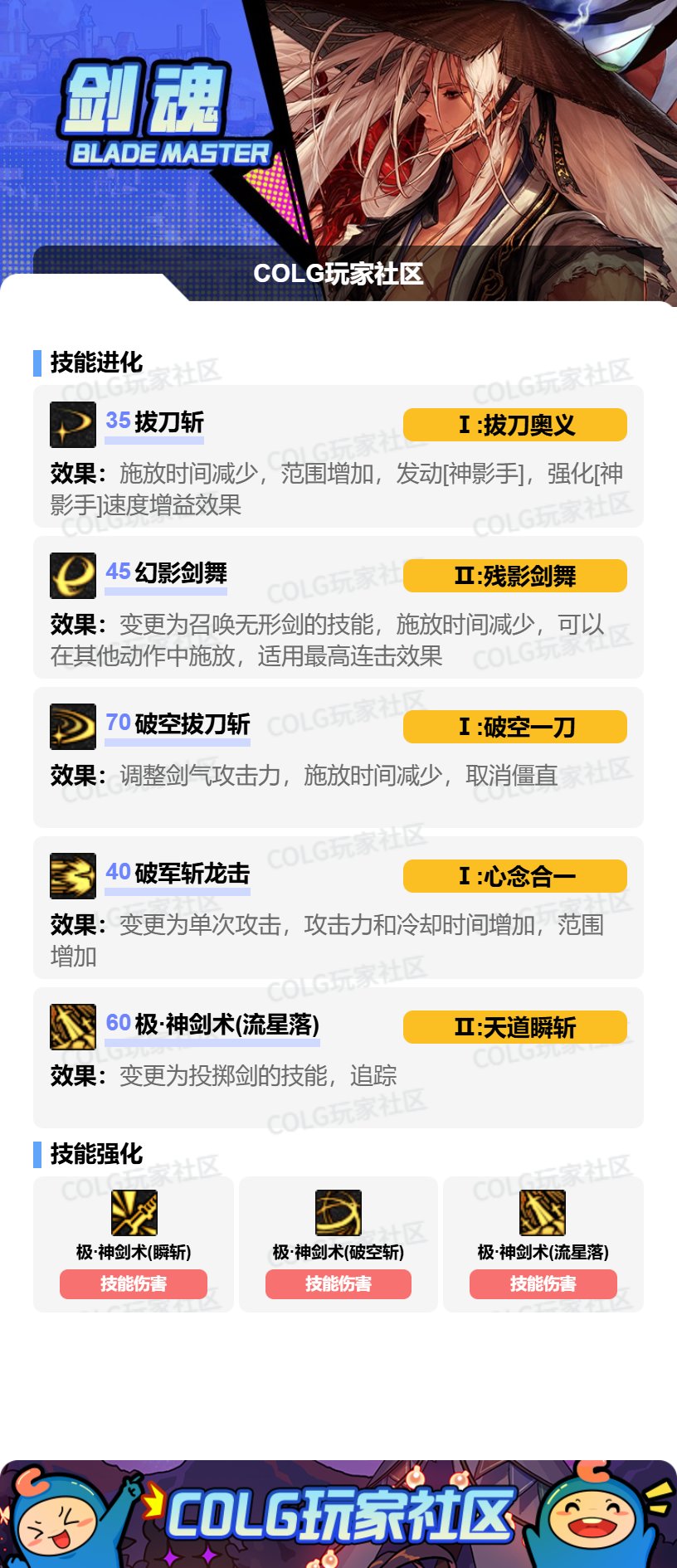 【115版本：职业百科】COLG全职业百科一一剑魂(更新至世界领主版本)13