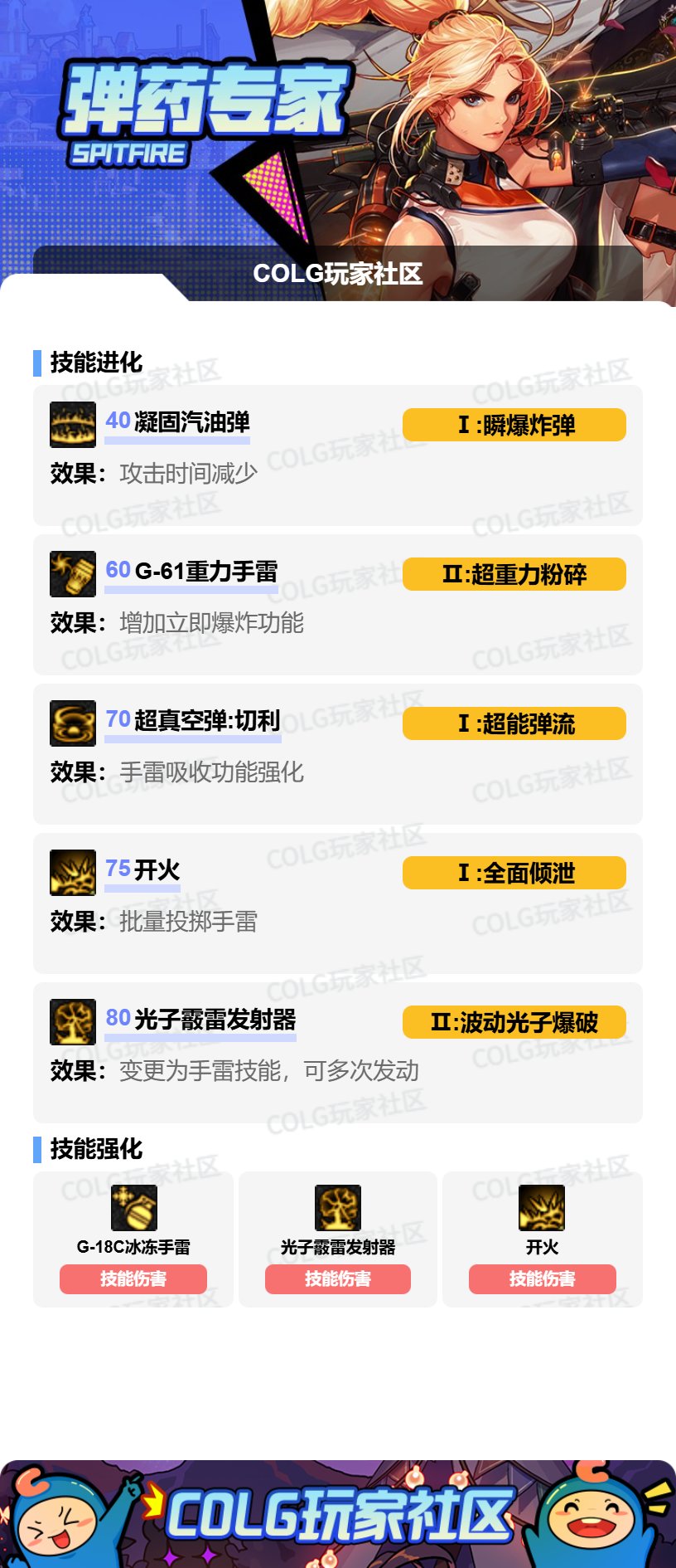 【115版本：职业百科】COLG全职业百科一一弹药专家(女)(更新至世界领主版本)8