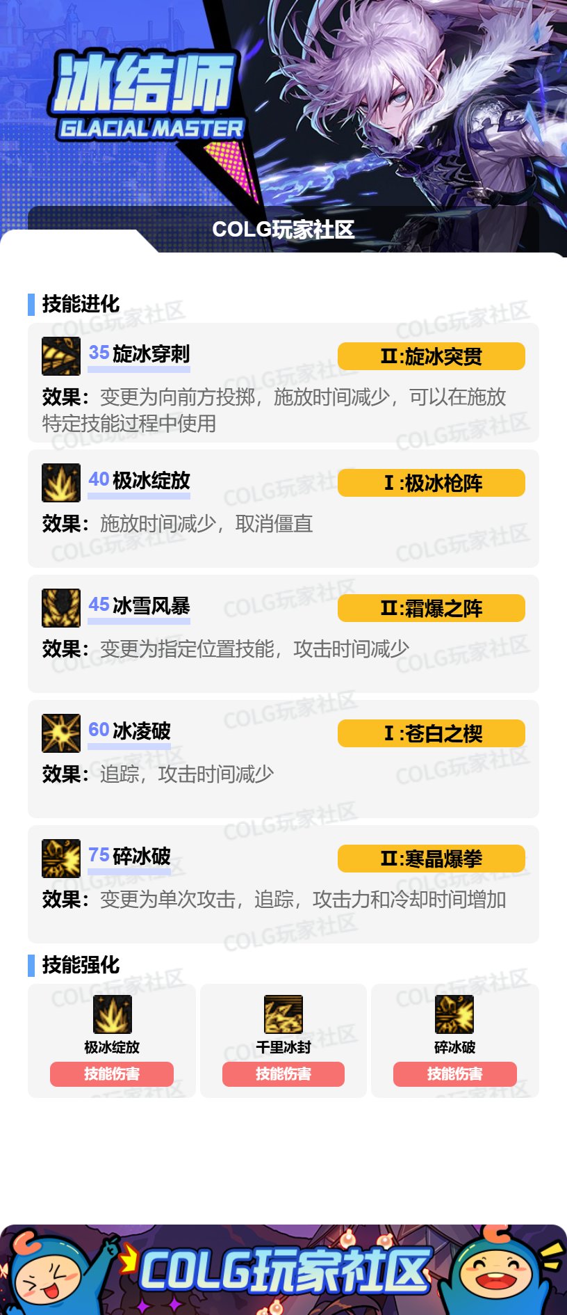 【115版本:职业百科】COLG全职业百科一一冰结师(更新至世界领主版本)8