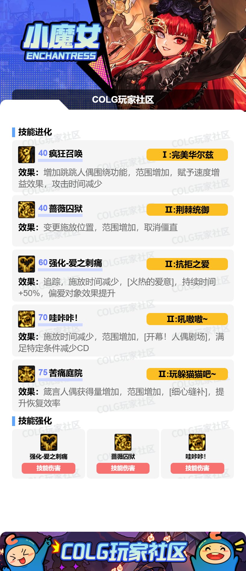 【115版本:职业百科】COLG全职业百科一一小魔女(更新至世界领主版本)9