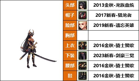 【女鬼剑专题】暗帝重做福利放送-往期暖暖COS配方盘点汇总一览17