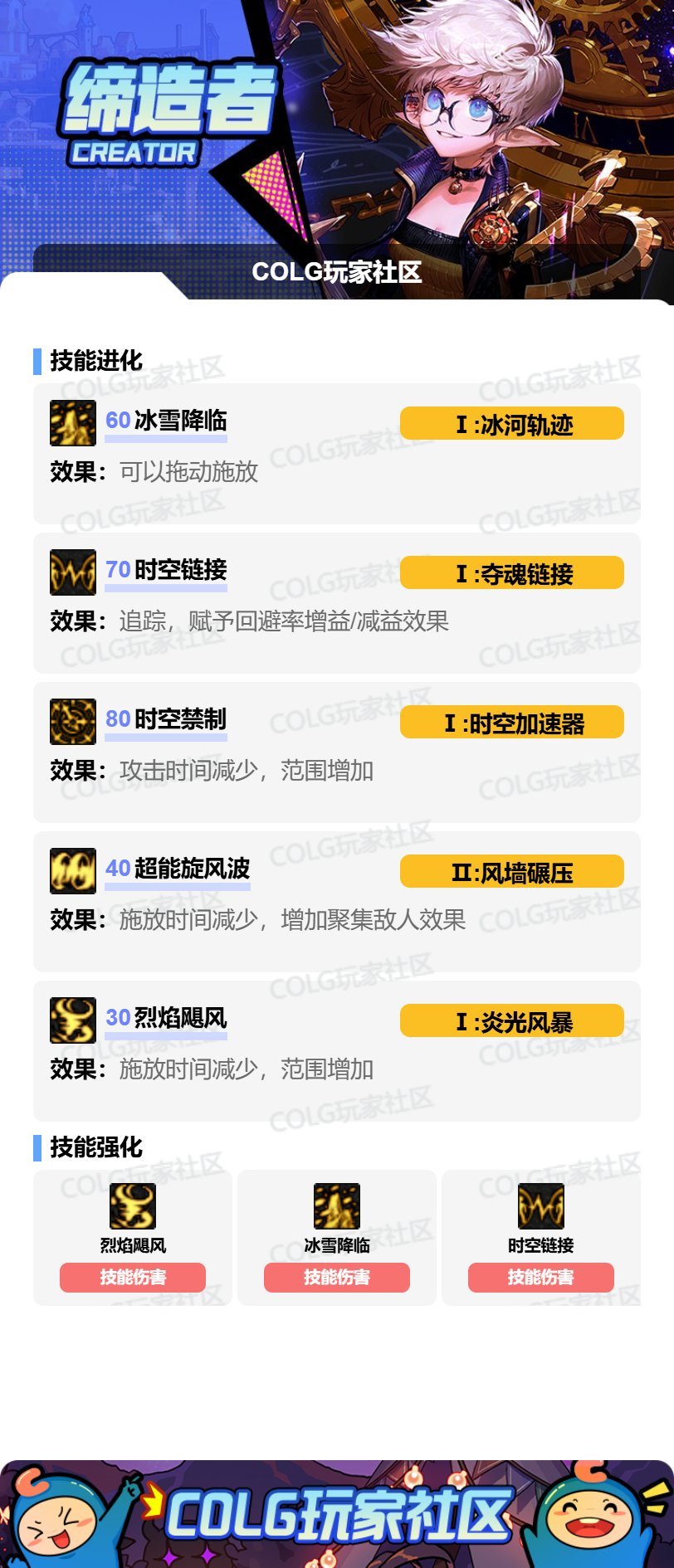 【115版本：职业百科】COLG全职业百科一一缔造者(更新至世界领主版本)5