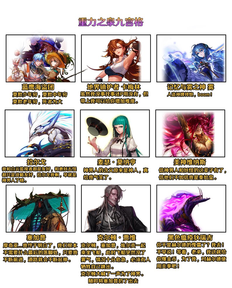 重力之泉九宫格 2.0版本1