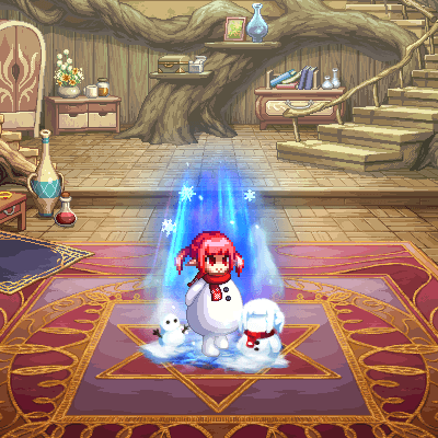 【外观图鉴：日服正式服0107版本】冰雪王国礼包/学院套通行券/雪法师活动等外观道具一览81