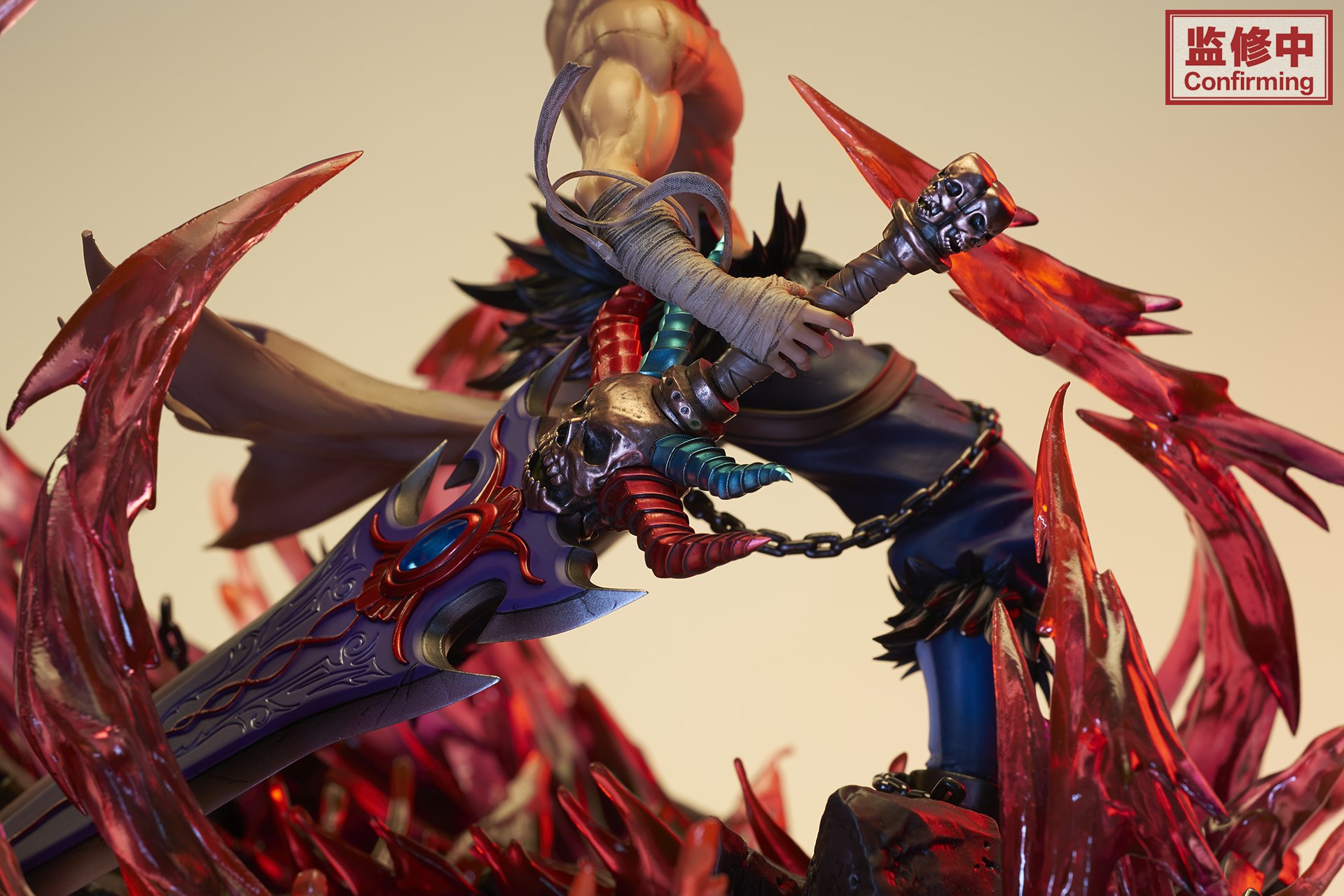 【周边活动】首款1/7雕像级正比例狂战士手办登场（内含抽奖）3