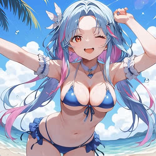 【AI 高清立绘】【AI实拍】泳装缪斯1