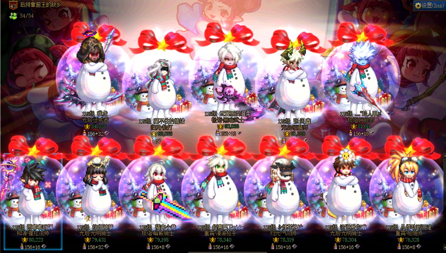 冬季了穿上雪人套装1