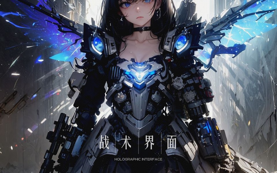 【界面美化MOD】【DX9/DX11修复】你的DNF怎么这么Cool？MK-QX战术界面——UI线条美学！3