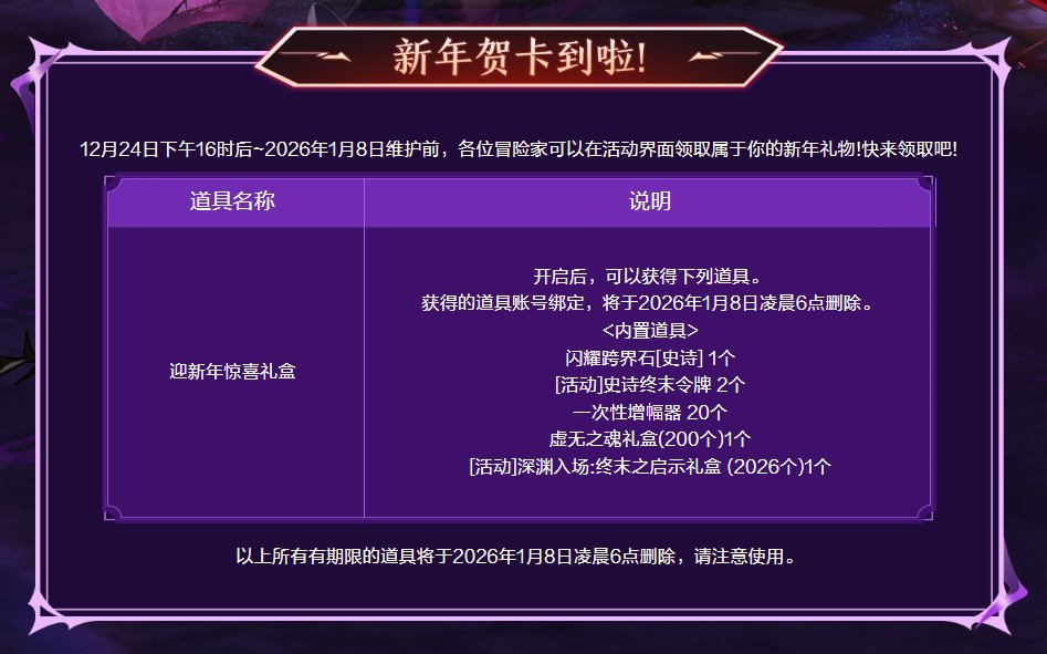 【攻略：深渊门票】手把手带你领！深渊资源获取指南（12.23更新）11