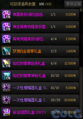 【爆料：国服体验服1231】狄瑞吉攻坚战/新春礼包/太初之旅/黄金胶囊/全新模拟装置等145