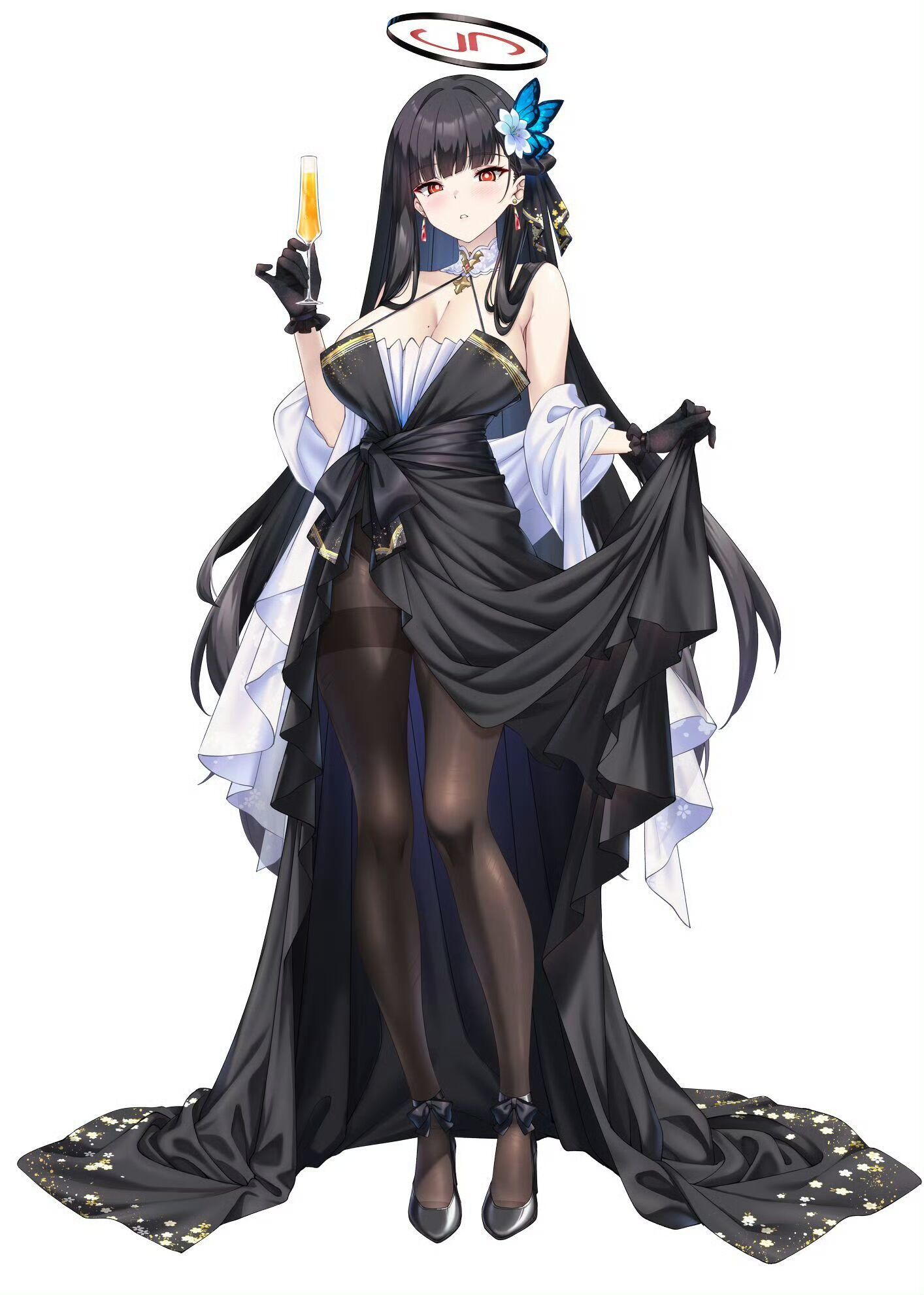 【一月征稿】德利拉加百利波诺兹帕尼柏闪闪明玛虎等人物&amp;UI改【蔚蓝档案】大头3