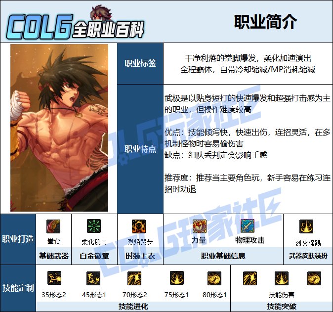 【115版本：职业百科】COLG全职业百科一一散打(男)(更新至新春版本)2