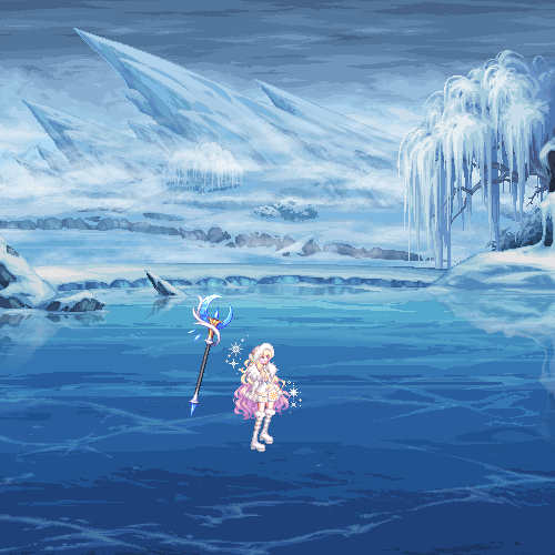 【外观图鉴：日服正式服0107版本】冰雪王国礼包/学院套通行券/雪法师活动等外观道具一览24