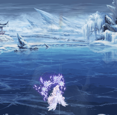 【外观图鉴：日服正式服0107版本】冰雪王国礼包/学院套通行券/雪法师活动等外观道具一览42