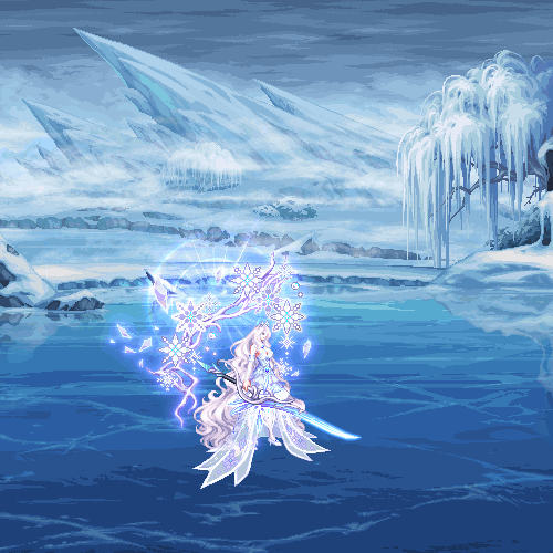 【外观图鉴：日服正式服0107版本】冰雪王国礼包/学院套通行券/雪法师活动等外观道具一览48