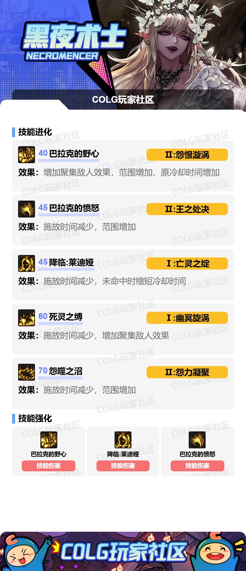 【115版本：职业百科】COLG全职业百科一一黑夜术士(更新至新春版本)7