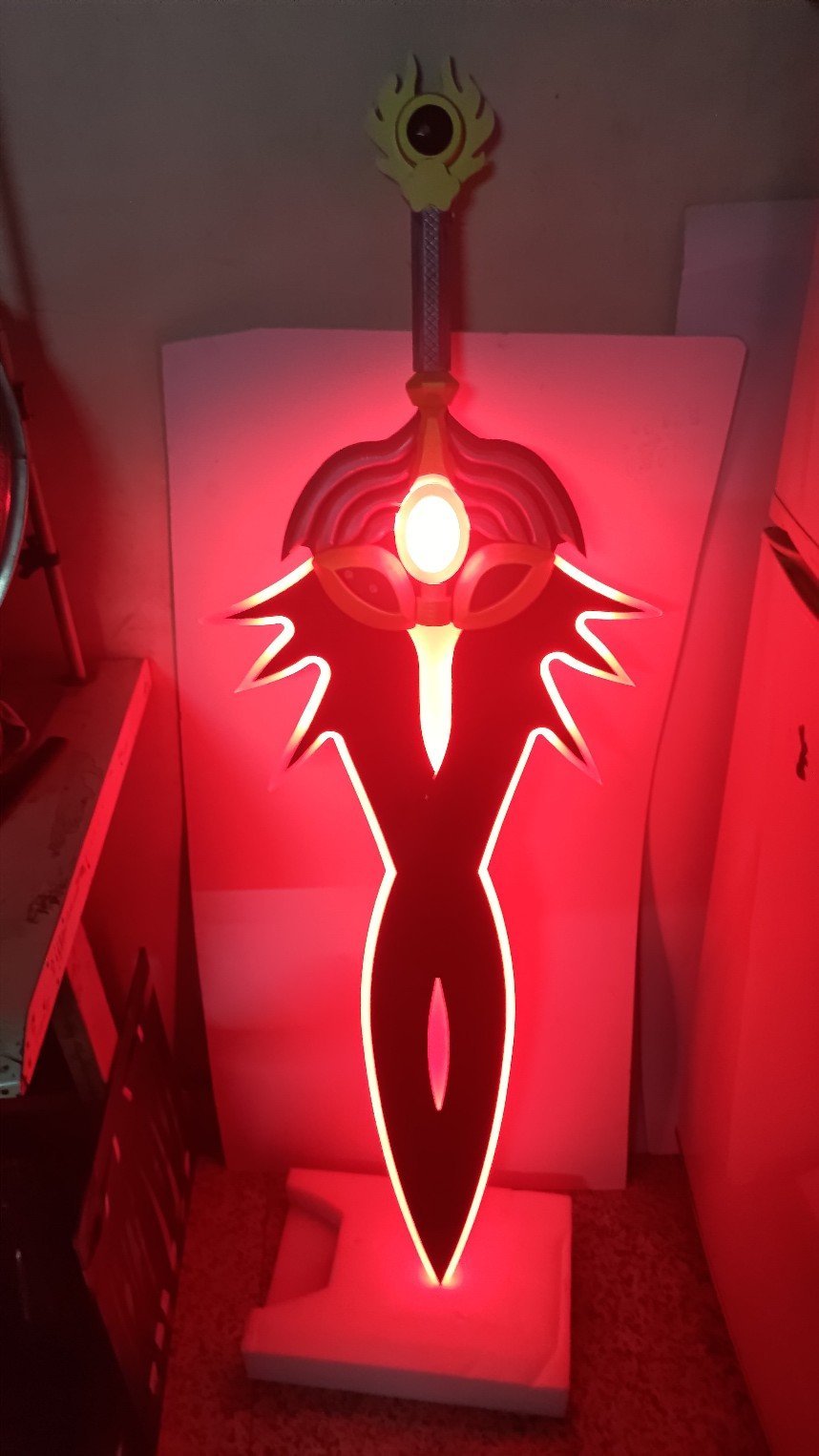 我又手搓了一把黑光（双龙魔影剑）3