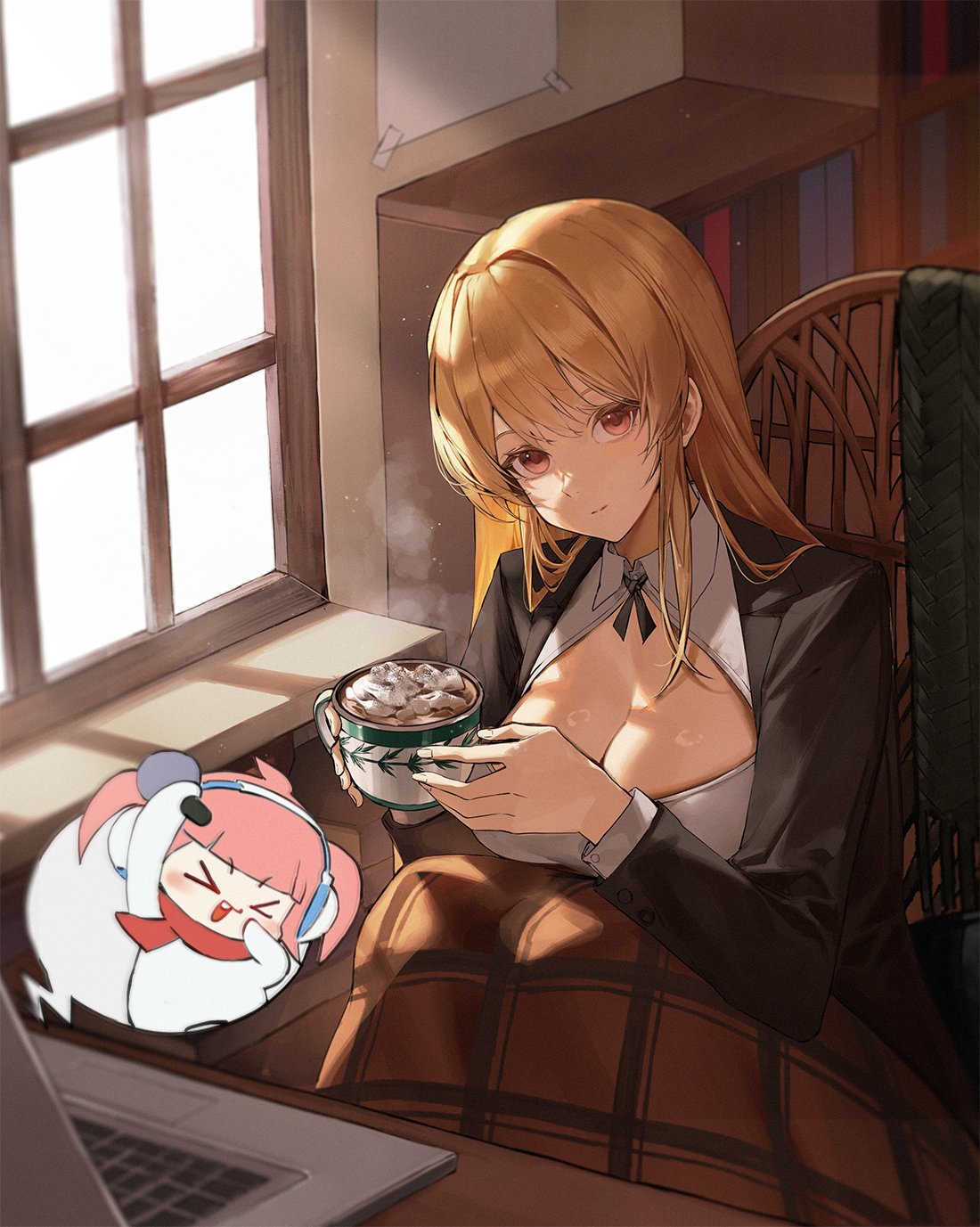 【外服：UCC同人】萝布乐＆塞尼尔的同框直播——韩服玩家的同人创作5