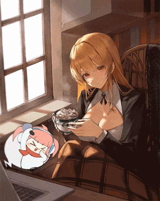 【外服：UCC同人】萝布乐＆塞尼尔的同框直播——韩服玩家的同人创作6