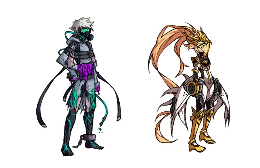 【外服：UCC同人】萝布乐＆塞尼尔的同框直播——韩服玩家的同人创作15