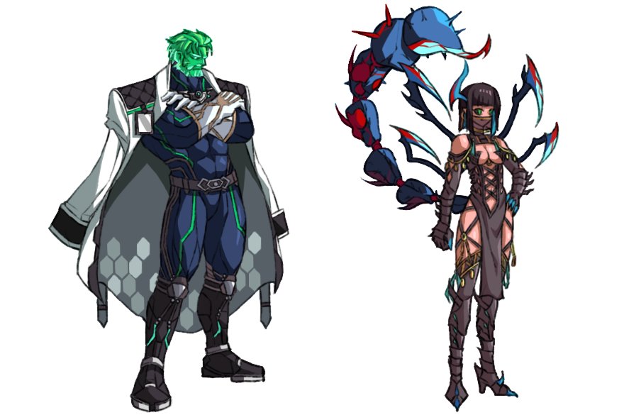 【外服：UCC同人】萝布乐＆塞尼尔的同框直播——韩服玩家的同人创作16