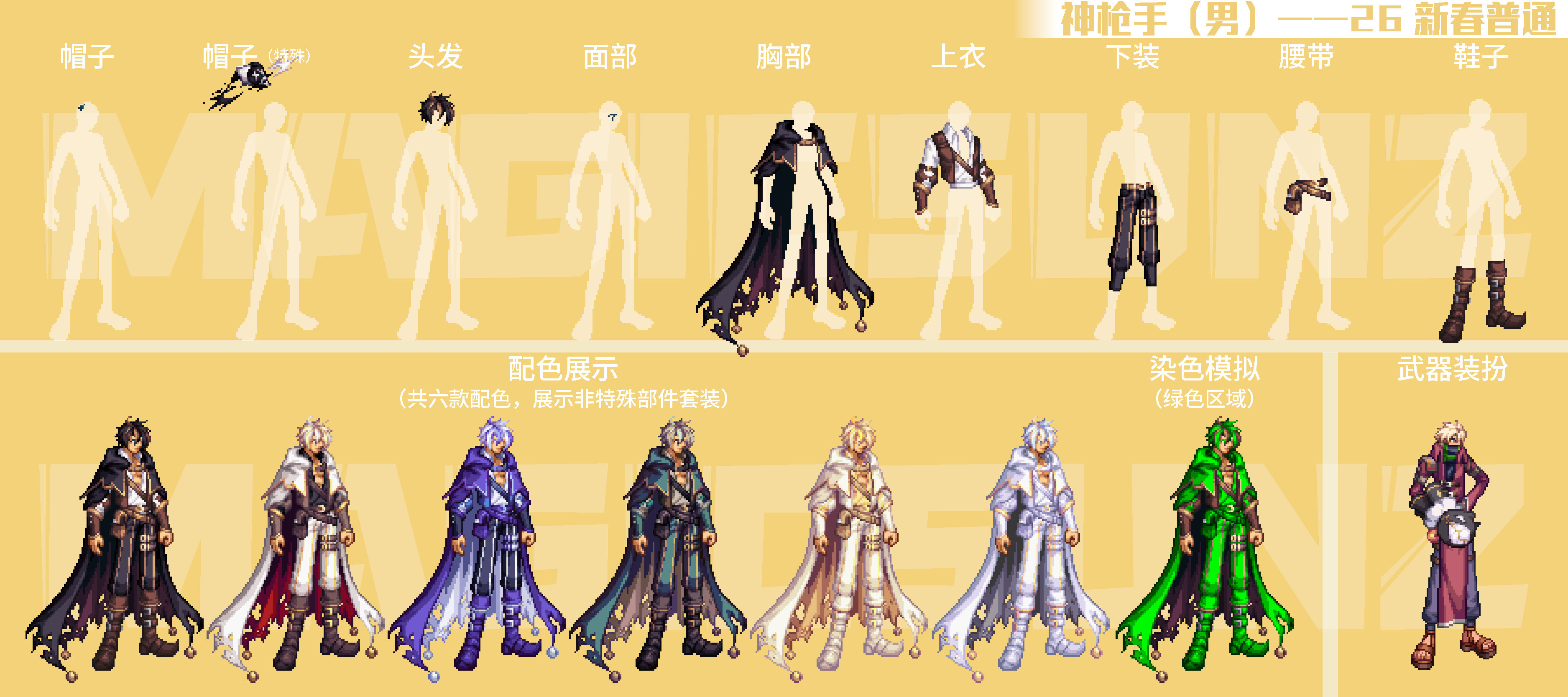 【评测：暖暖笔记】2026命运序列礼包时装点评——男鬼剑/女鬼剑/男枪手(一)16