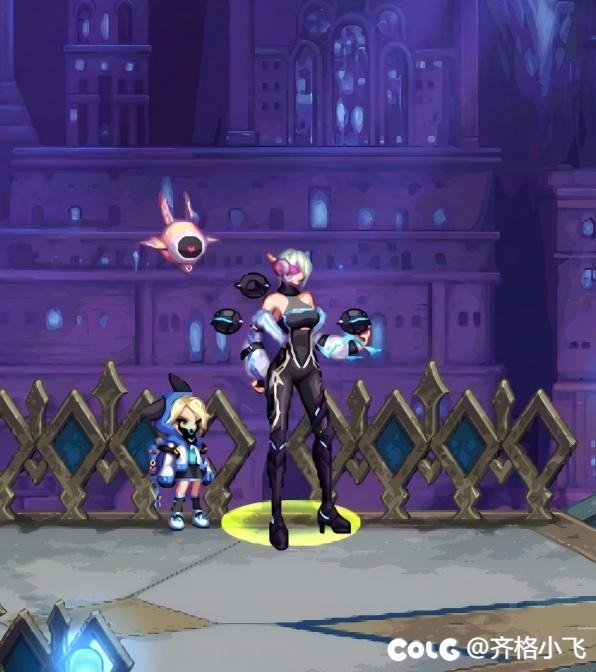 来点赛博朋克风格暖暖3