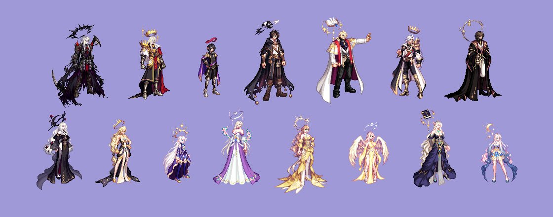 【外观图鉴：韩服正式服0122版本】命运序列礼包/命运解放/魔法水晶球占卜外观道具一览8