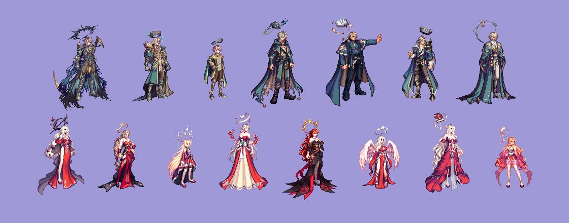 【外观图鉴：韩服正式服0122版本】命运序列礼包/命运解放/魔法水晶球占卜外观道具一览5