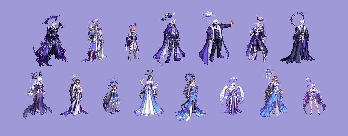 【外观图鉴：韩服正式服0122版本】命运序列礼包/命运解放/魔法水晶球占卜外观道具一览6