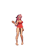 守护者腿部正字纹身。2